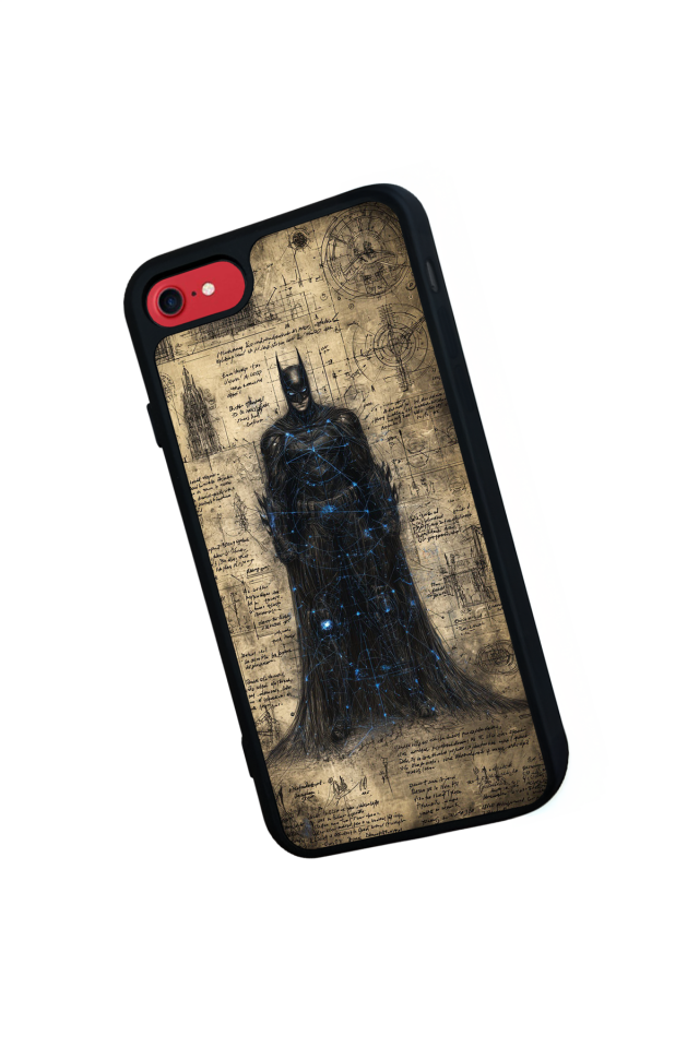 iPhone SE Uyumlu Batman Tasarımlı Glossy Premium Kılıf