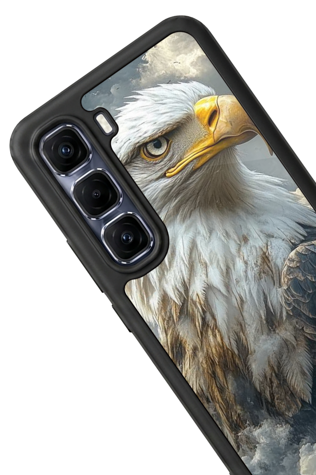 Infinix Hot 60 Pro Plus Uyumlu Besiktas Tasarımlı Glossy Premium Kılıf