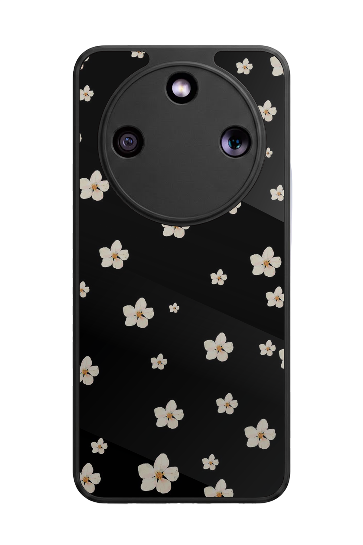 Honor Magic 8 Lite Uyumlu Cicek Tasarımlı Glossy Premium Kılıf