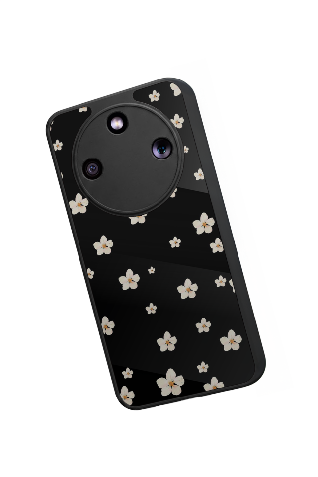 Honor Magic 8 Lite Uyumlu Cicek Tasarımlı Glossy Premium Kılıf