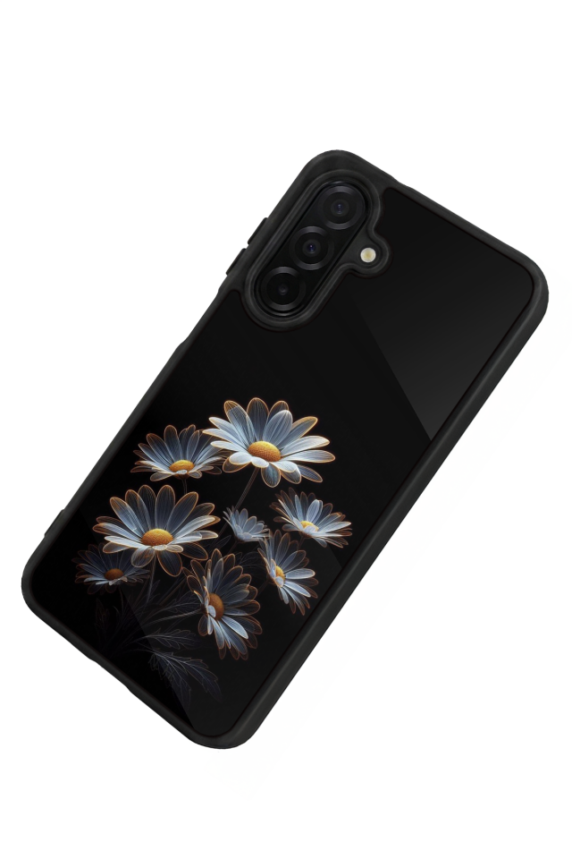 Samsung Galaxy A36 Uyumlu Cicek Tasarımlı Glossy Premium Kılıf