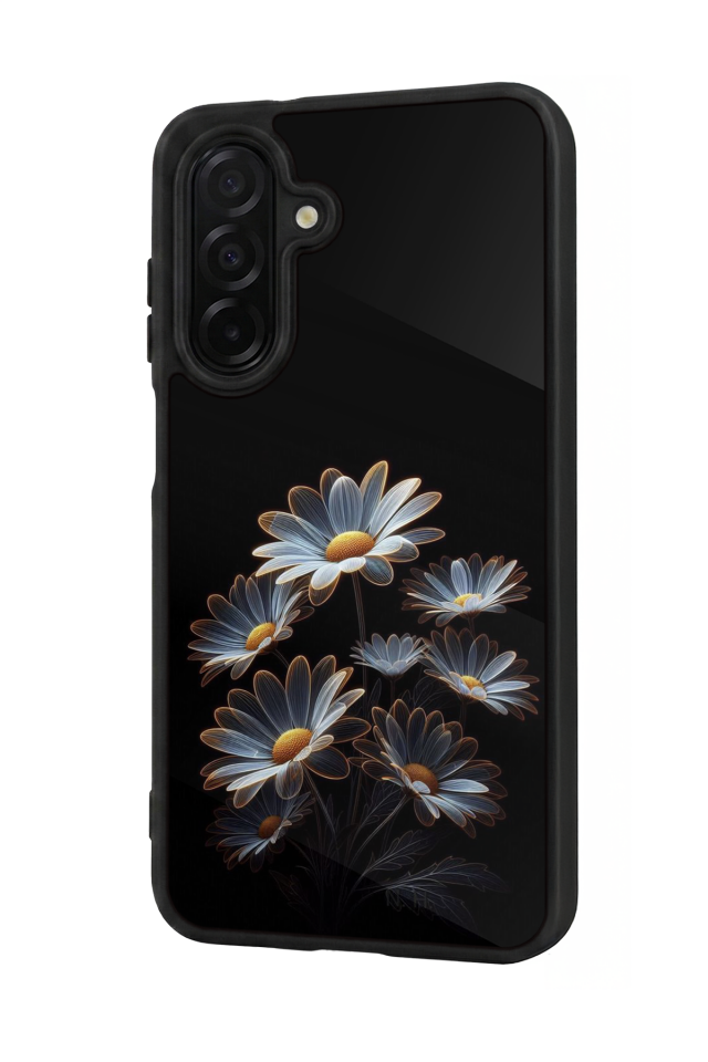 Samsung Galaxy A36 Uyumlu Cicek Tasarımlı Glossy Premium Kılıf