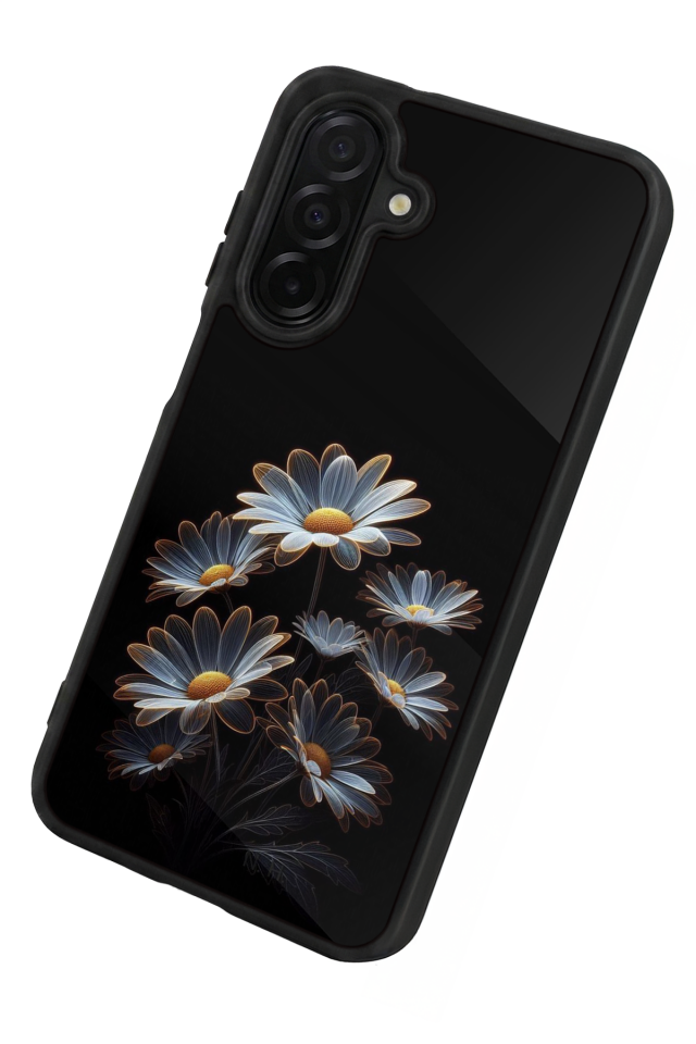 Samsung Galaxy A36 Uyumlu Cicek Tasarımlı Glossy Premium Kılıf