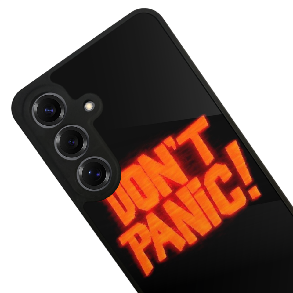 Samsung Galaxy S25 Uyumlu Dont Stop Tasarımlı Glossy Premium Kılıf