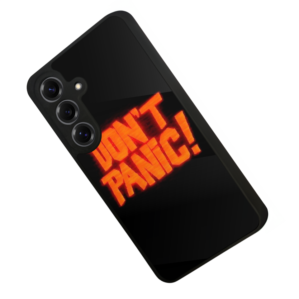 Samsung Galaxy S25 Uyumlu Dont Stop Tasarımlı Glossy Premium Kılıf