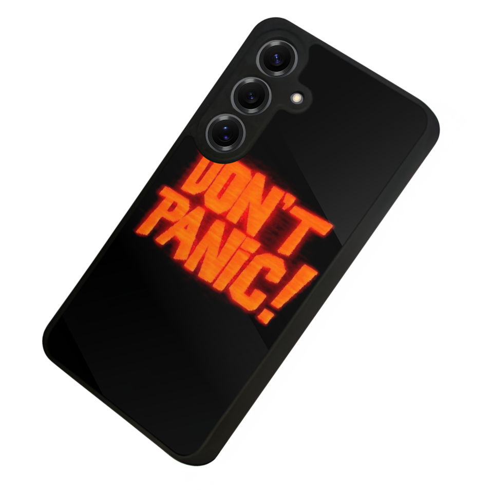 Samsung Galaxy S25 Uyumlu Dont Stop Tasarımlı Glossy Premium Kılıf