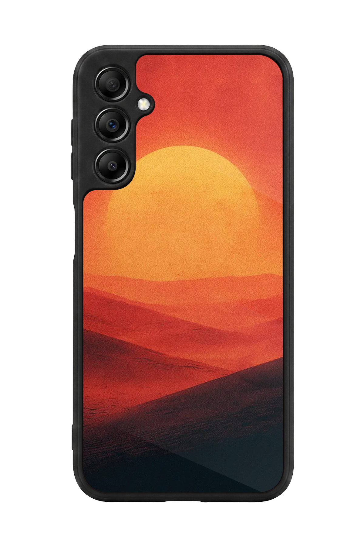 Samsung Galaxy A14 Uyumlu Güneş Tasarımlı Glossy Premium Kılıf