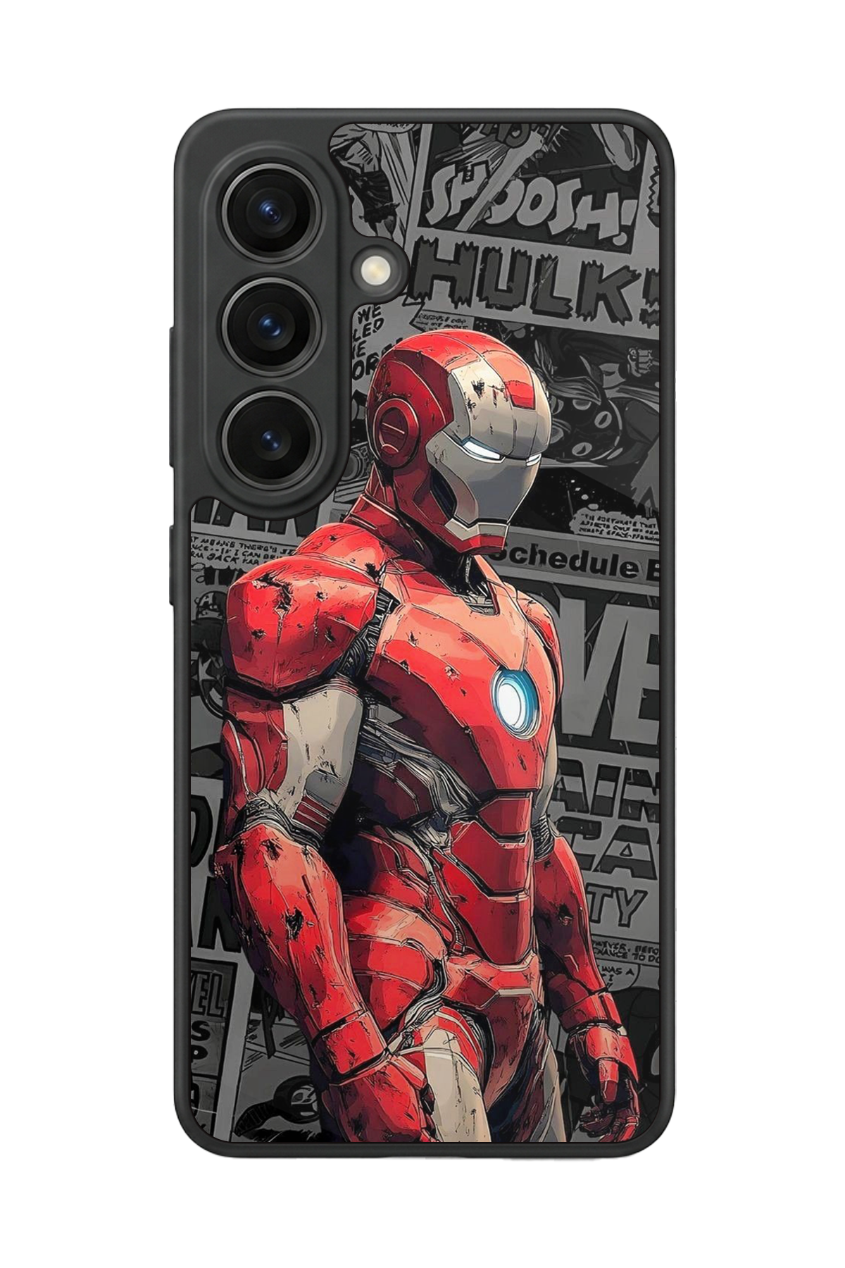 Samsung Galaxy S26 Uyumlu  Iron Man ( Demir Adam ) Tasarımlı Glossy Premium Kılıf