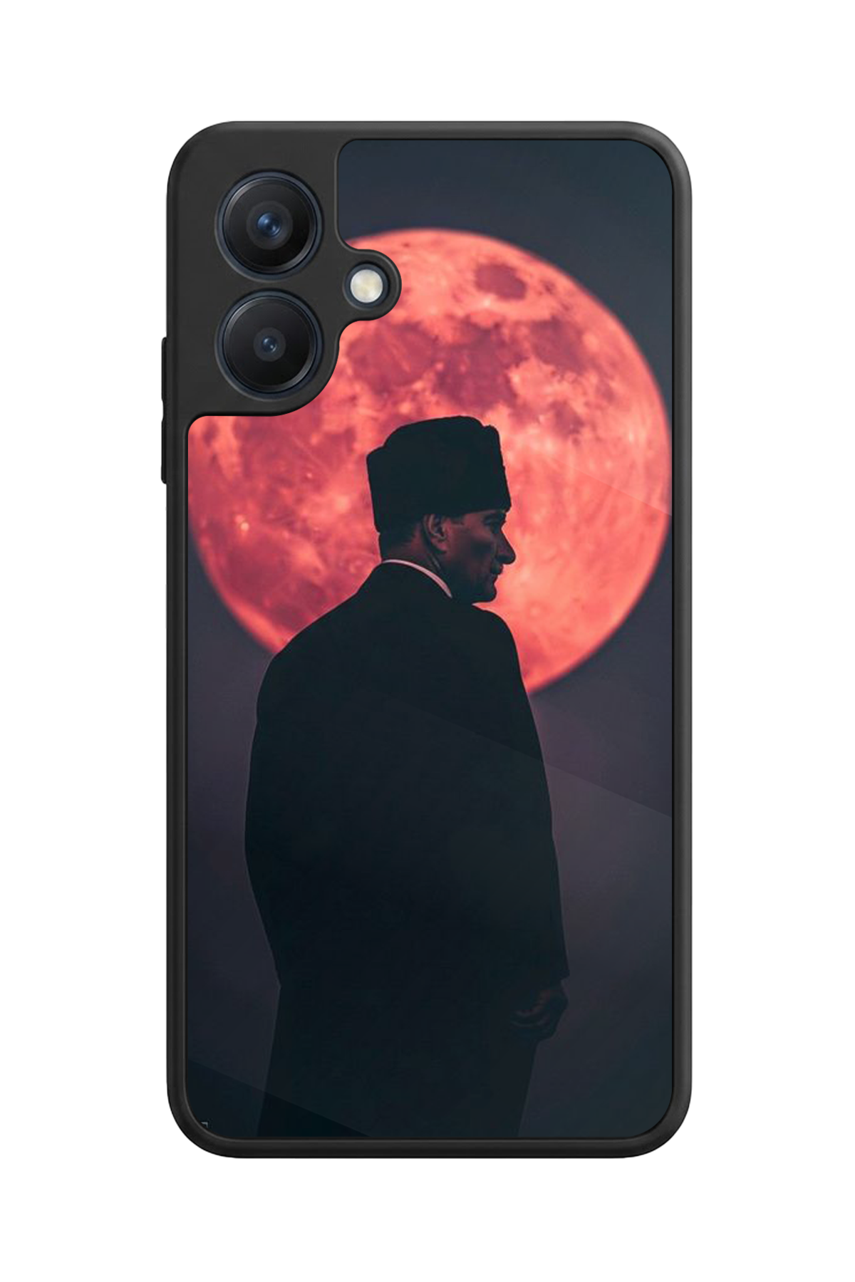 Samsung Galaxy A07 Uyumlu Mustafa Kemal Ataturk Tasarımlı Glossy Premium Kılıf