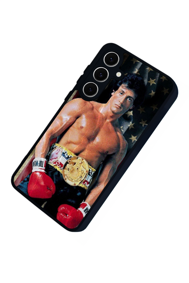 Samsung Galaxy S24 FE Uyumlu Rocky Tasarımlı Glossy Premium Kılıf