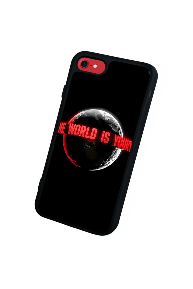 iPhone 7 Uyumlu Scarface Tasarımlı Glossy Premium Kılıf