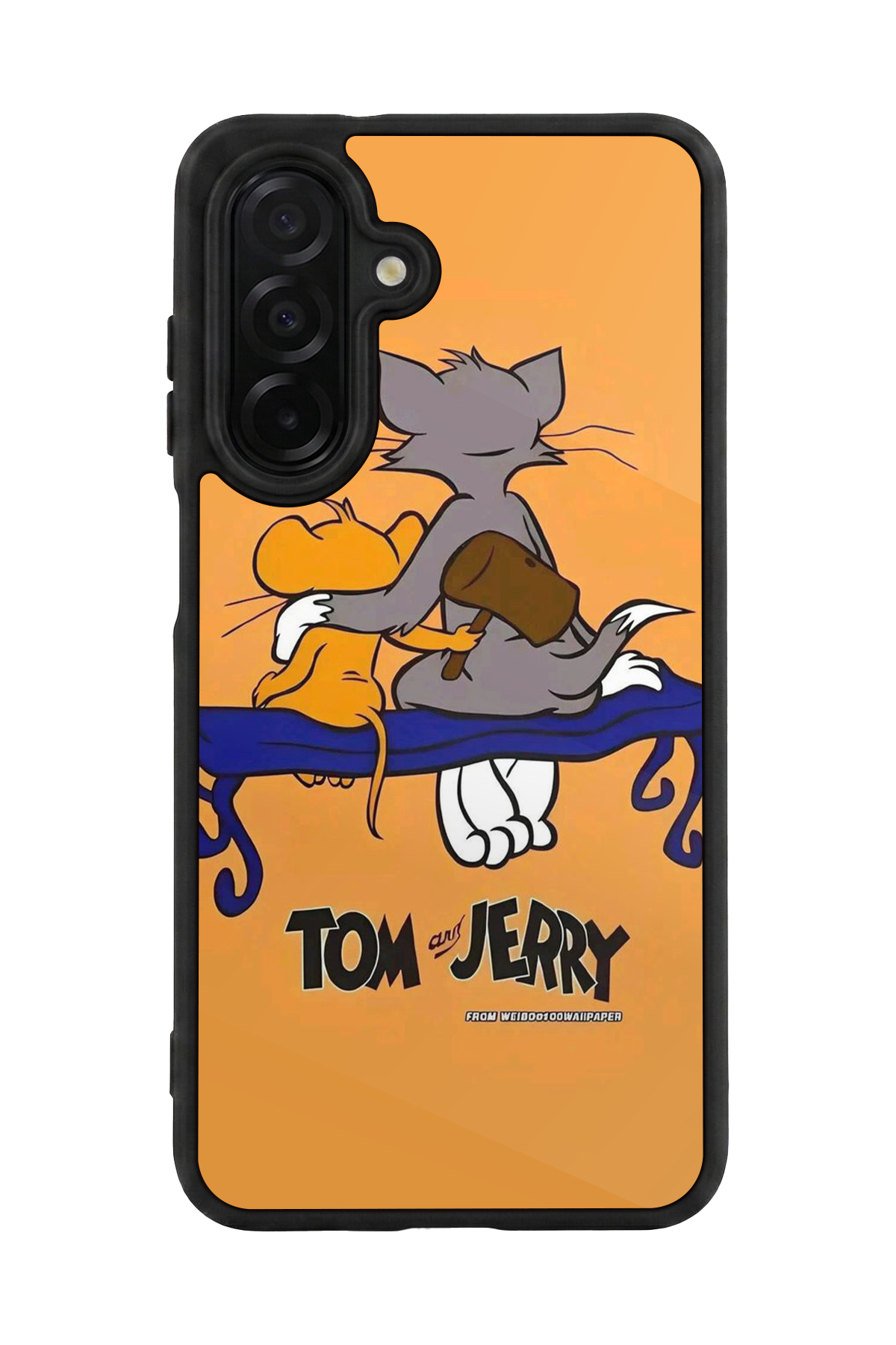 Samsung Galaxy A26 Uyumlu Tom And Jerry Tasarımlı Glossy Premium Kılıf