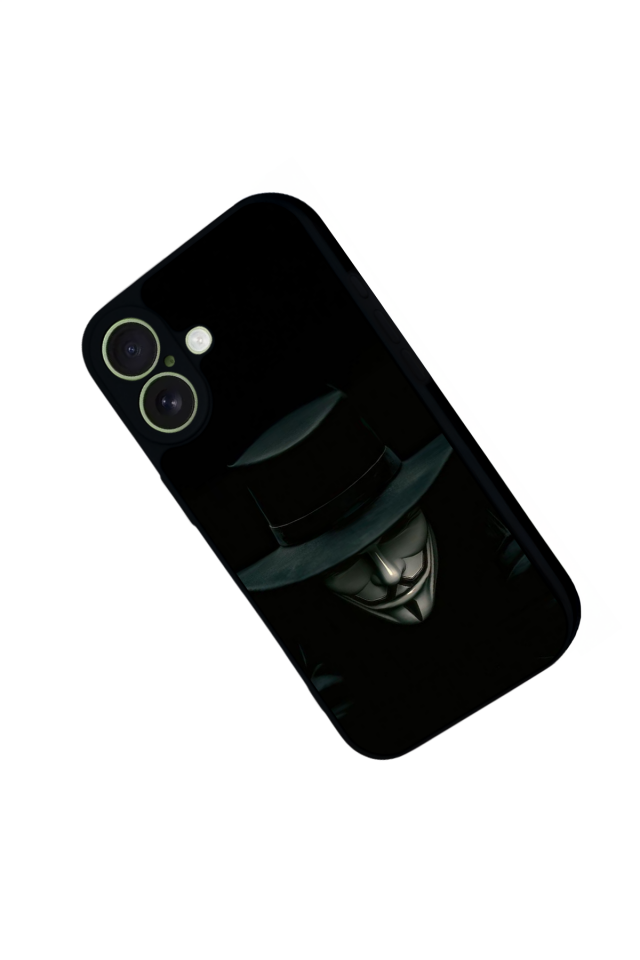 iPhone 17 Uyumlu Vendetta Tasarımlı Glossy Premium Kılıf