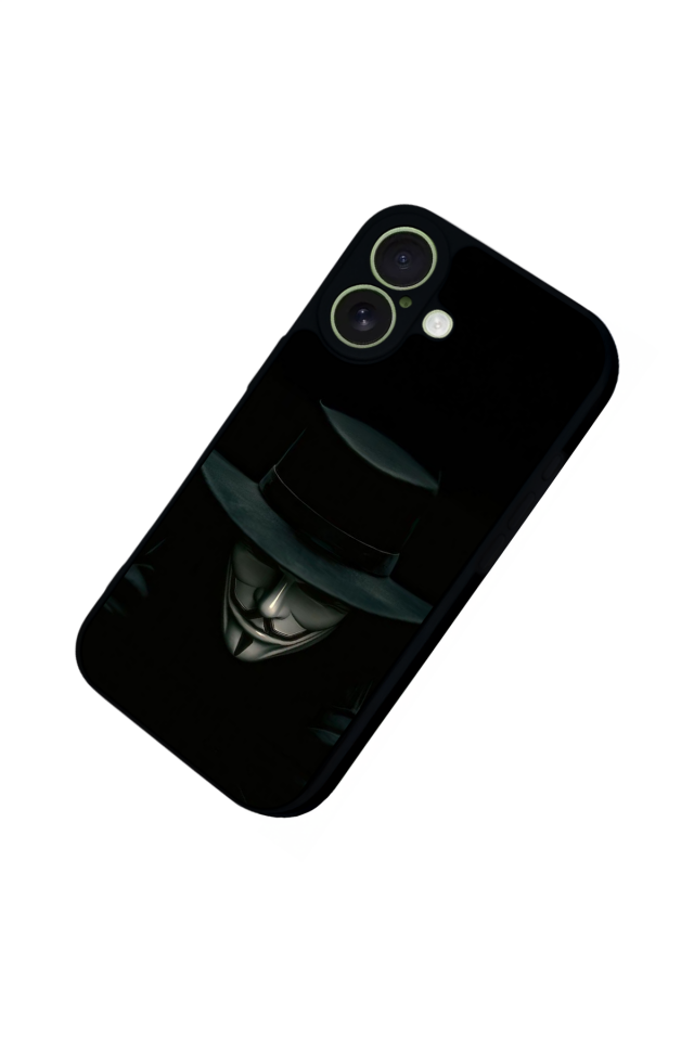 iPhone 17 Uyumlu Vendetta Tasarımlı Glossy Premium Kılıf