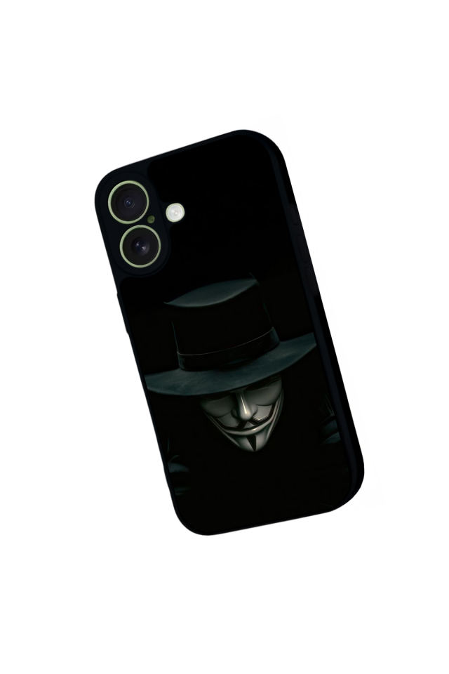 iPhone 17 Uyumlu Vendetta Tasarımlı Glossy Premium Kılıf