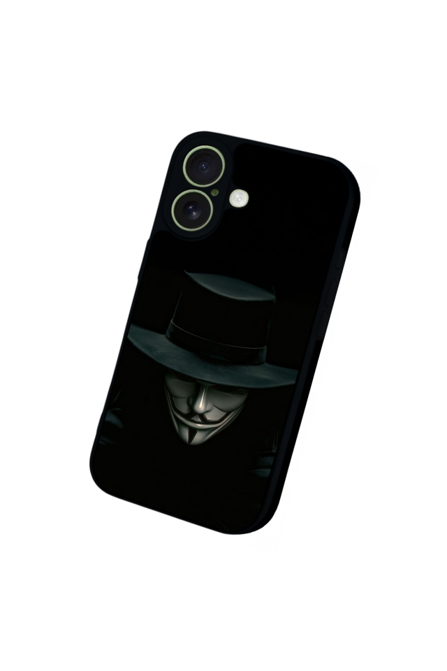 iPhone 17 Uyumlu Vendetta Tasarımlı Glossy Premium Kılıf