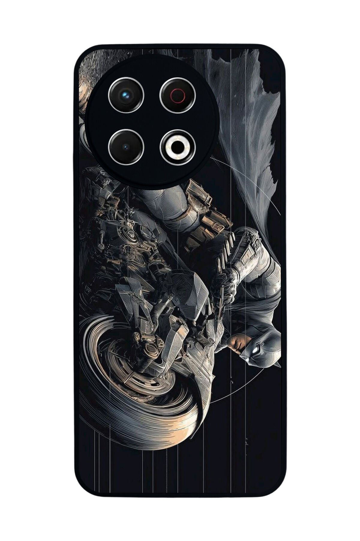 Tecno Spark 30 Pro Uyumlu Batman Tasarımlı Glossy Premium Kılıf