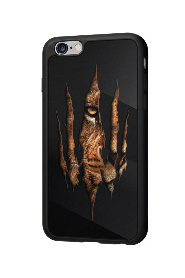 iPhone 6 Plus Uyumlu Aslan Tasarımlı Glossy Premium Kılıf