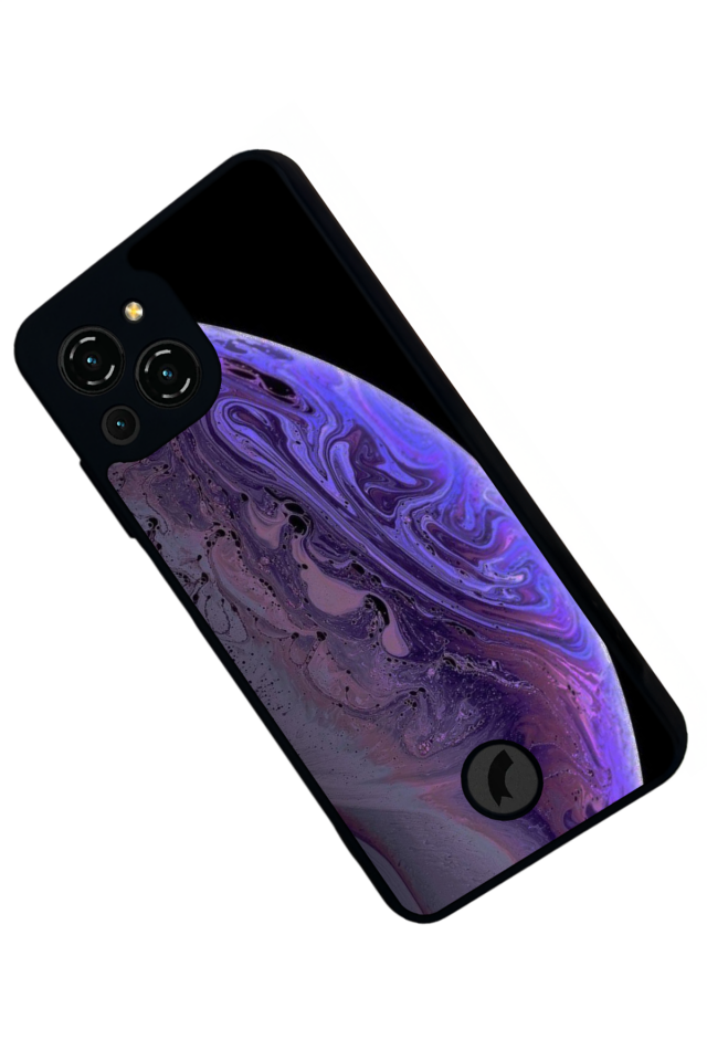 Reeder S23 Pro Max Uyumlu Ay Tasarımlı Glossy Premium Kılıf