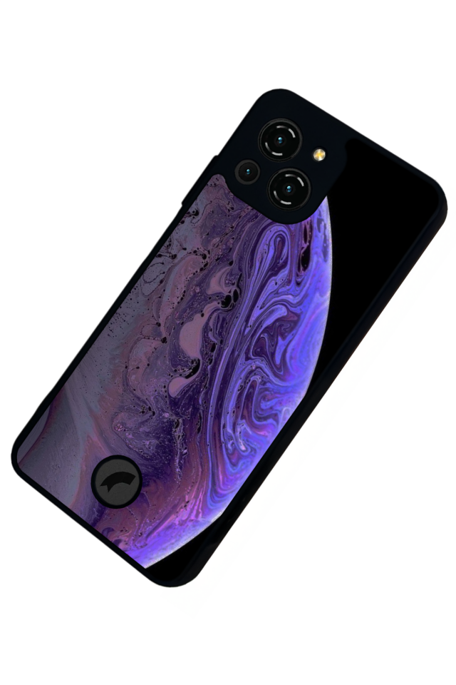 Reeder S23 Pro Max Uyumlu Ay Tasarımlı Glossy Premium Kılıf