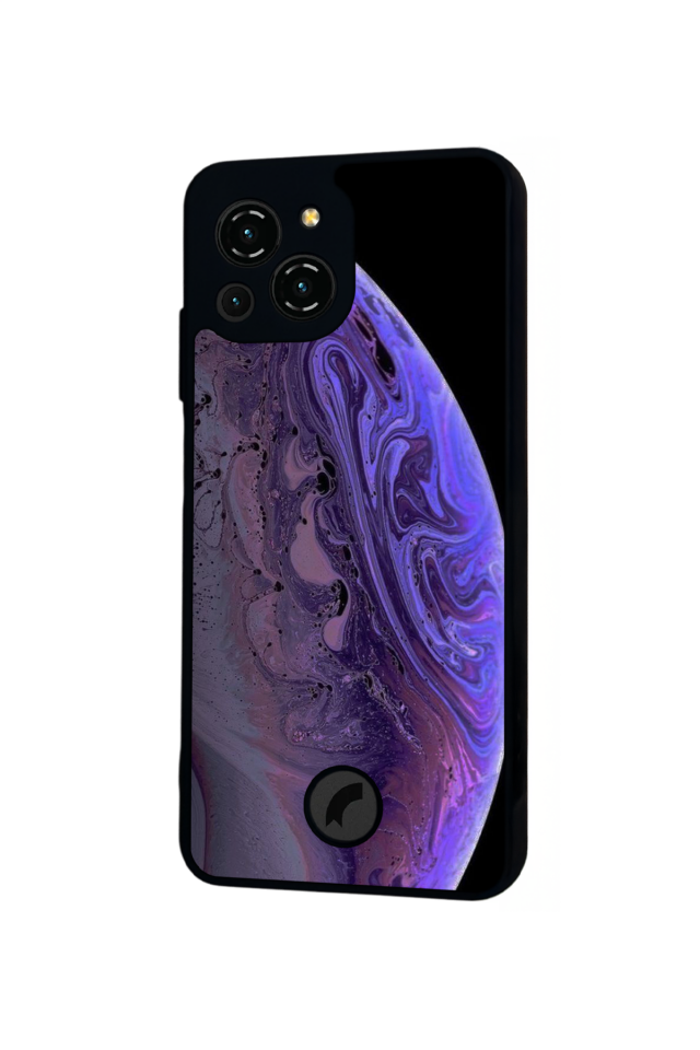 Reeder S23 Pro Max Uyumlu Ay Tasarımlı Glossy Premium Kılıf