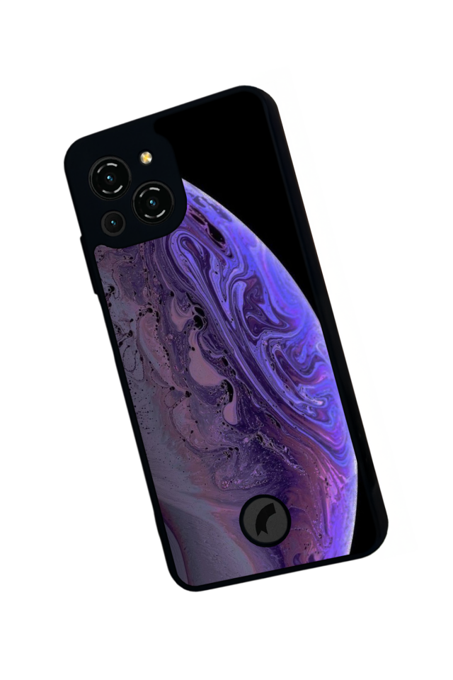 Reeder S23 Pro Max Uyumlu Ay Tasarımlı Glossy Premium Kılıf