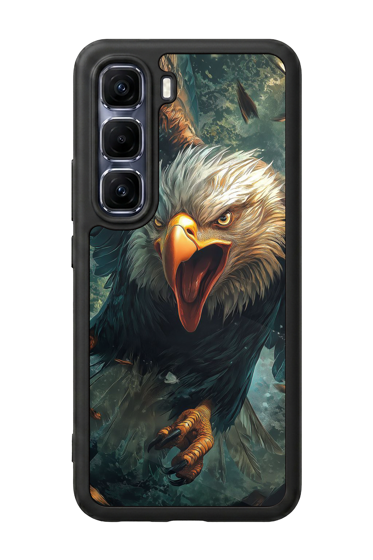 Infinix Hot 60 Pro Plus Uyumlu Besiktas Tasarımlı Glossy Premium Kılıf