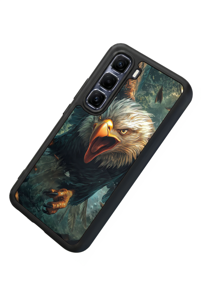 Infinix Hot 60 Pro Plus Uyumlu Besiktas Tasarımlı Glossy Premium Kılıf