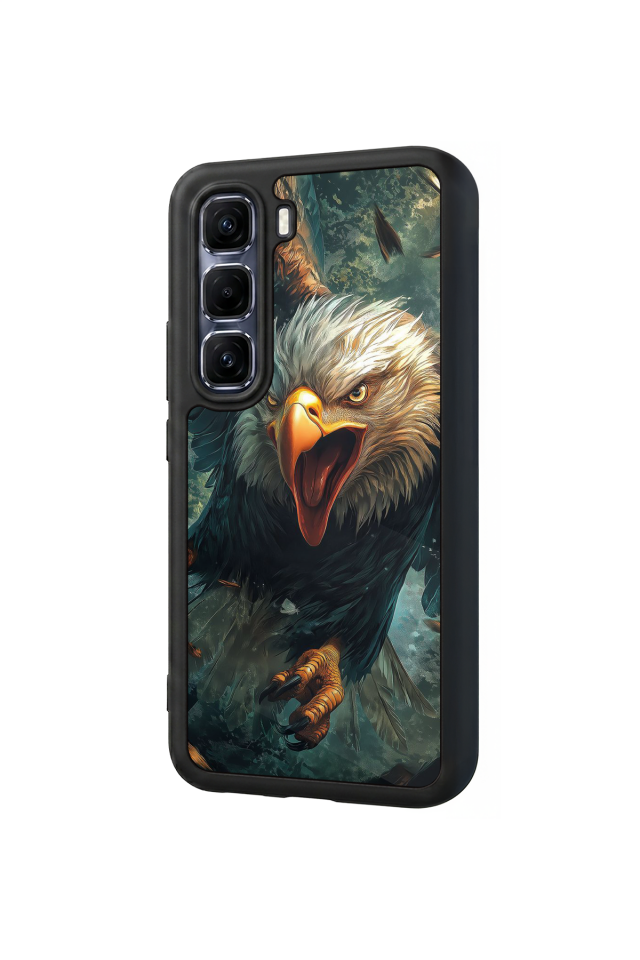 Infinix Hot 60 Pro Plus Uyumlu Besiktas Tasarımlı Glossy Premium Kılıf