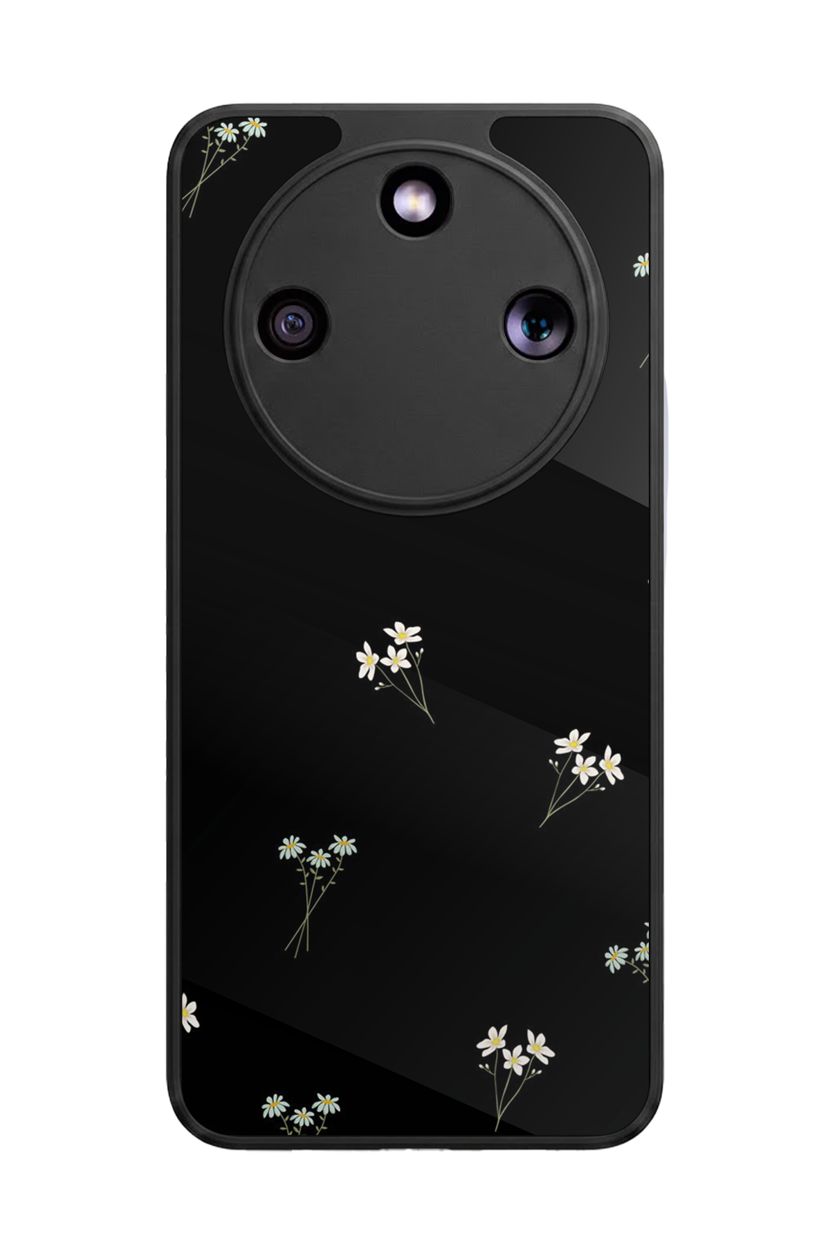 Honor Magic 8 Lite Uyumlu Cicek Tasarımlı Glossy Premium Kılıf