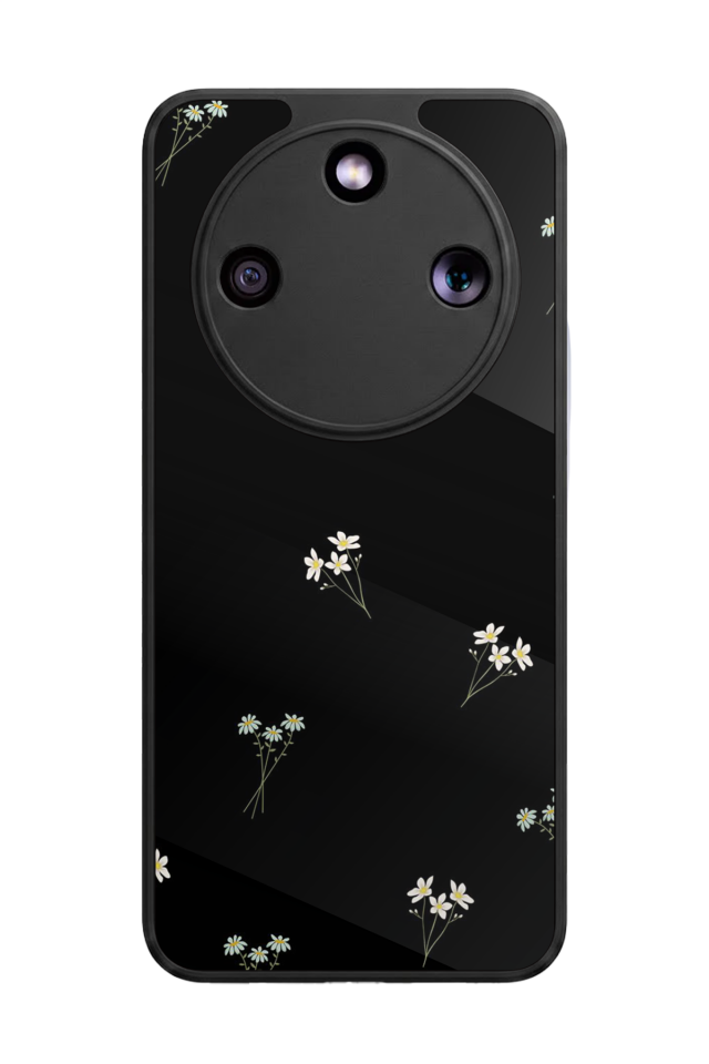 Honor Magic 8 Lite Uyumlu Cicek Tasarımlı Glossy Premium Kılıf