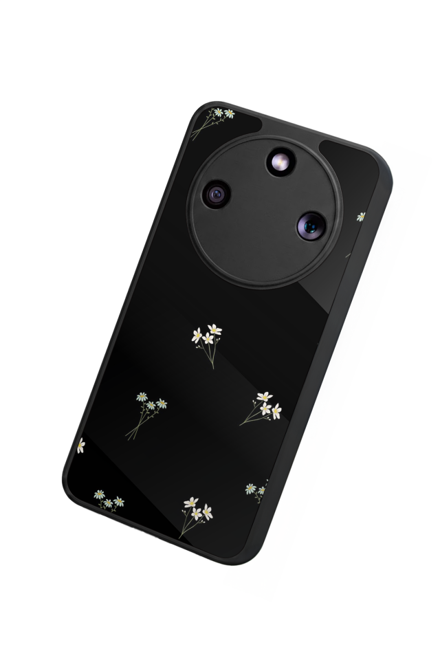 Honor Magic 8 Lite Uyumlu Cicek Tasarımlı Glossy Premium Kılıf