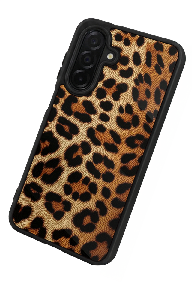 Samsung Galaxy A26 Uyumlu Leopar Tasarımlı Glossy Premium Kılıf