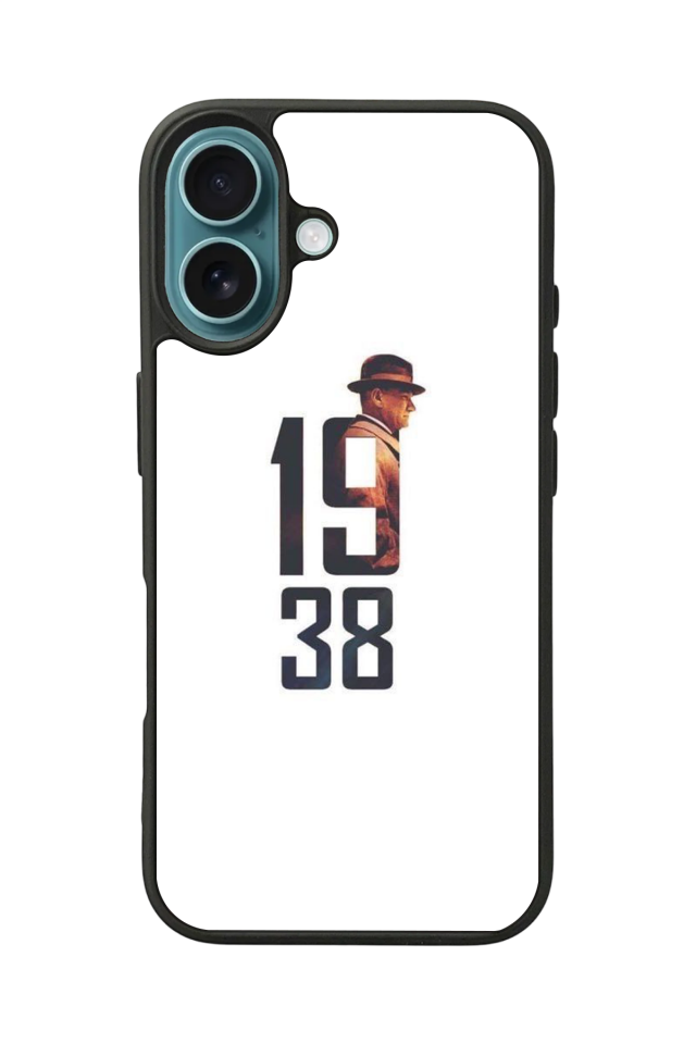 iPhone 16 Uyumlu Mustafa Kemal Ataturk Tasarımlı Glossy Premium Kılıf