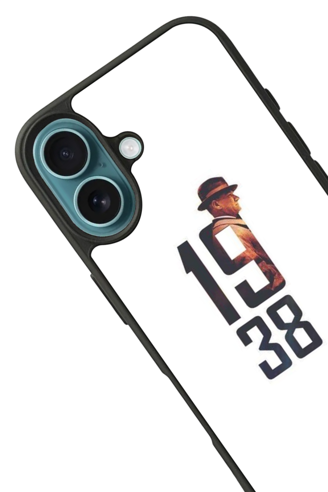 iPhone 16 Uyumlu Mustafa Kemal Ataturk Tasarımlı Glossy Premium Kılıf