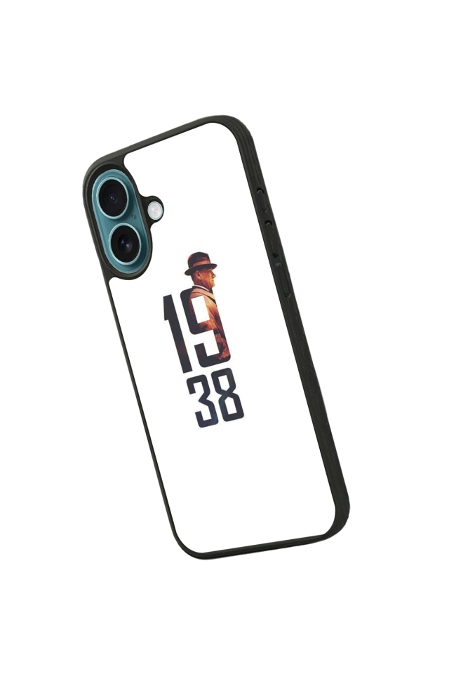 iPhone 16 Uyumlu Mustafa Kemal Ataturk Tasarımlı Glossy Premium Kılıf