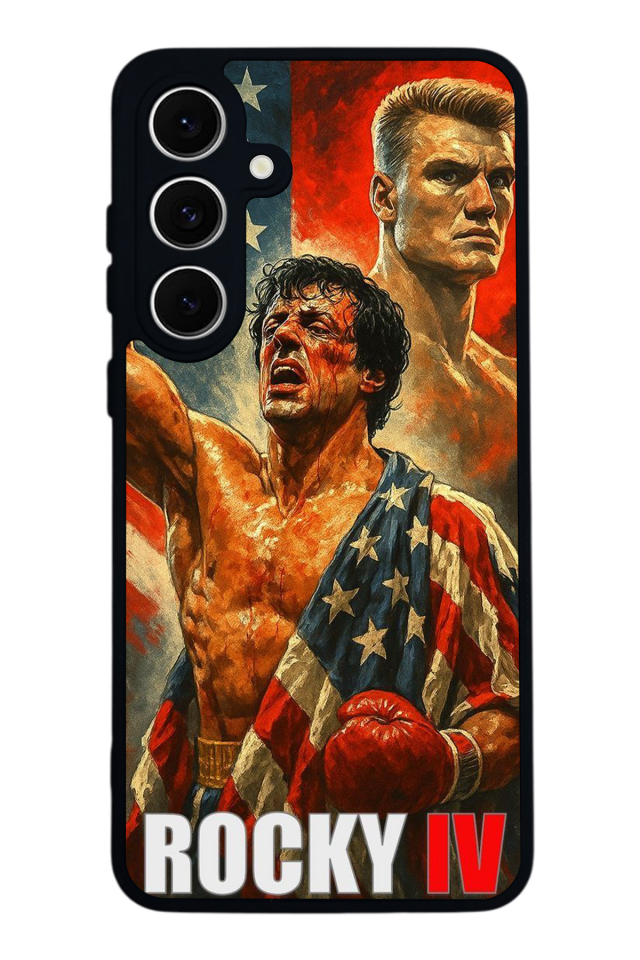 Samsung Galaxy S24 FE Uyumlu Rocky Tasarımlı Glossy Premium Kılıf