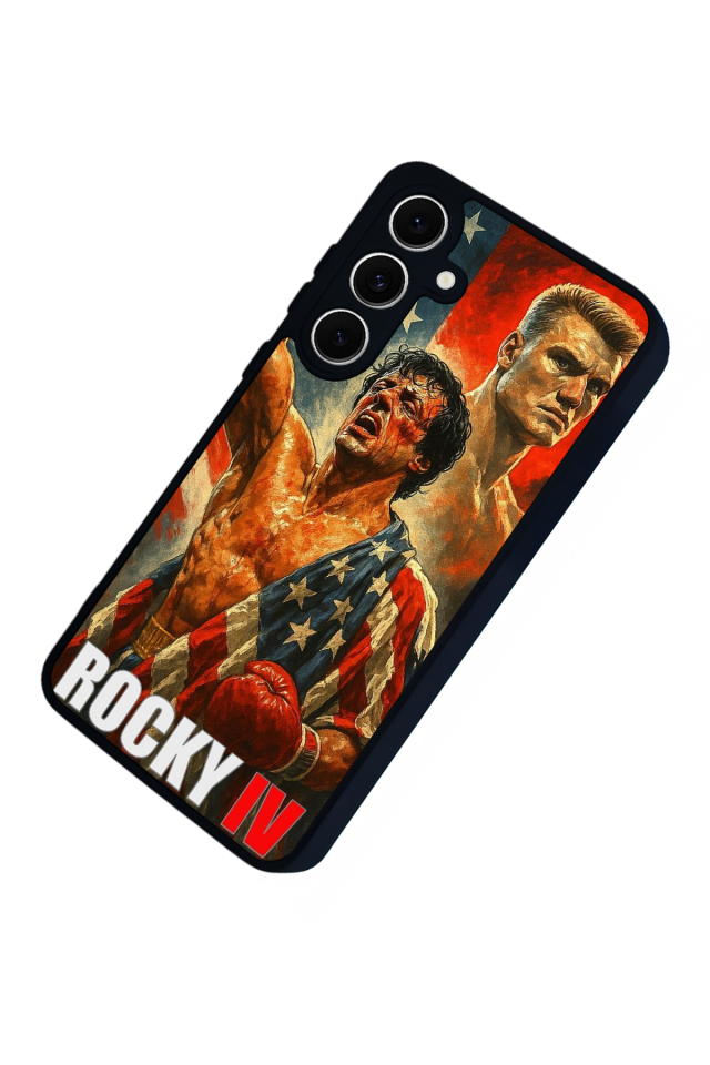 Samsung Galaxy S24 FE Uyumlu Rocky Tasarımlı Glossy Premium Kılıf