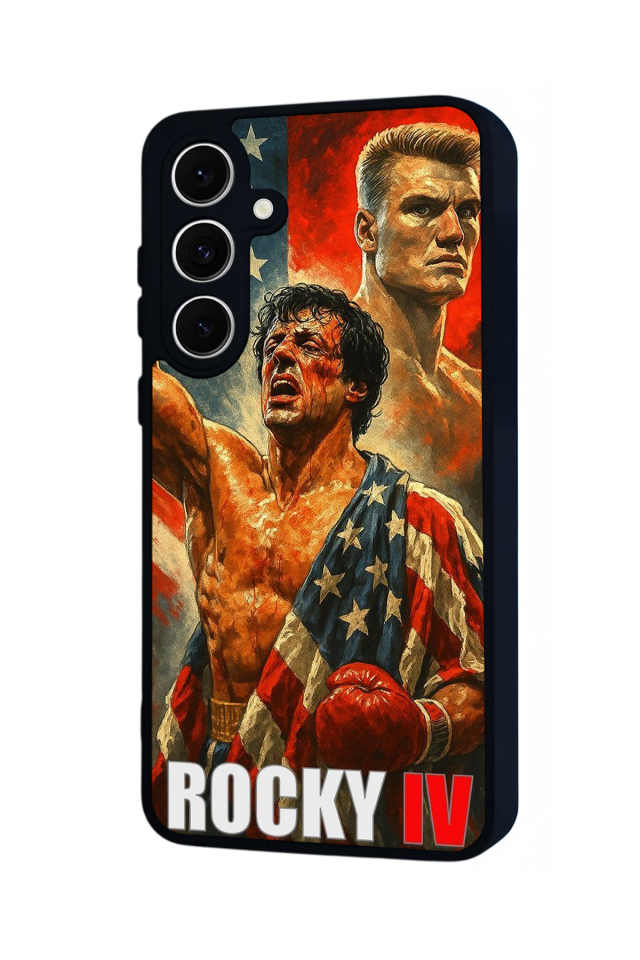 Samsung Galaxy S24 FE Uyumlu Rocky Tasarımlı Glossy Premium Kılıf