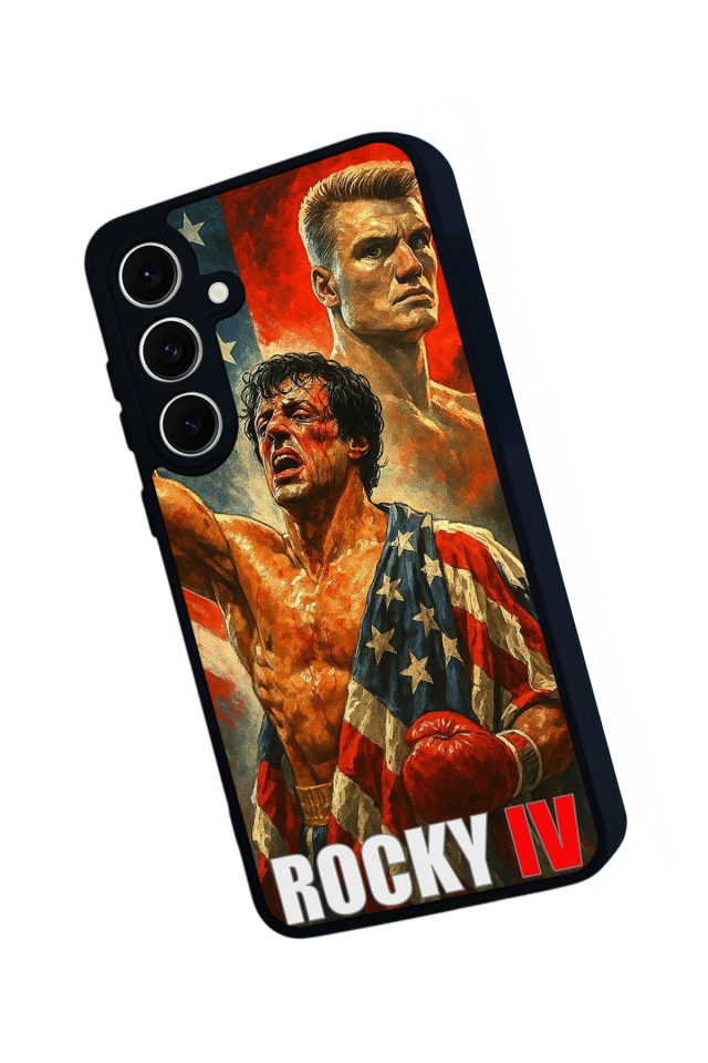 Samsung Galaxy S24 FE Uyumlu Rocky Tasarımlı Glossy Premium Kılıf