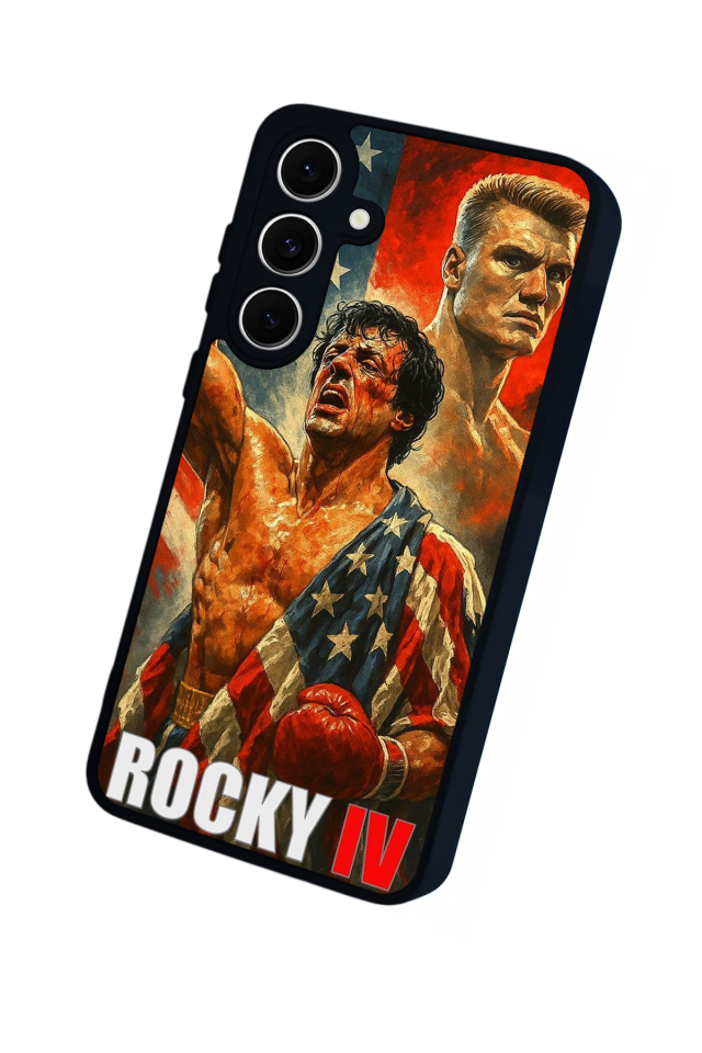 Samsung Galaxy S24 FE Uyumlu Rocky Tasarımlı Glossy Premium Kılıf