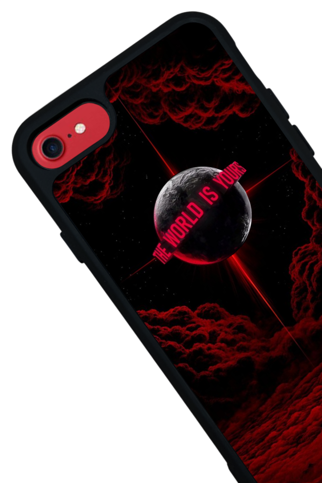 iPhone 7 Uyumlu Scarface Tasarımlı Glossy Premium Kılıf