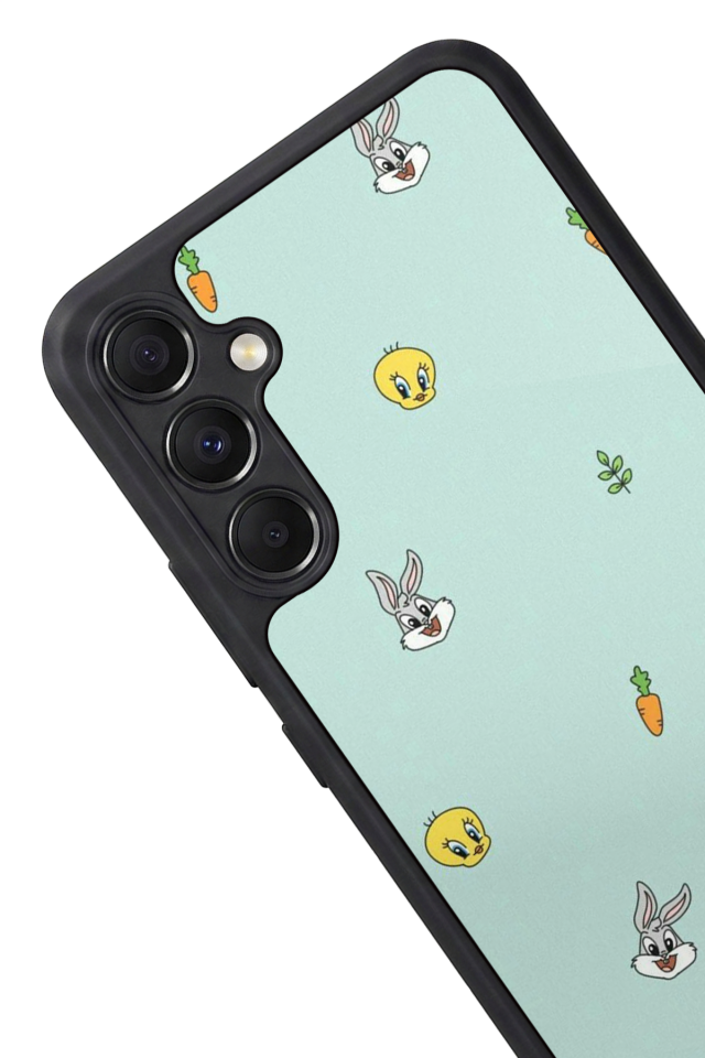 Samsung Galaxy M34 Uyumlu Tweety Tasarımlı Glossy Premium Kılıf