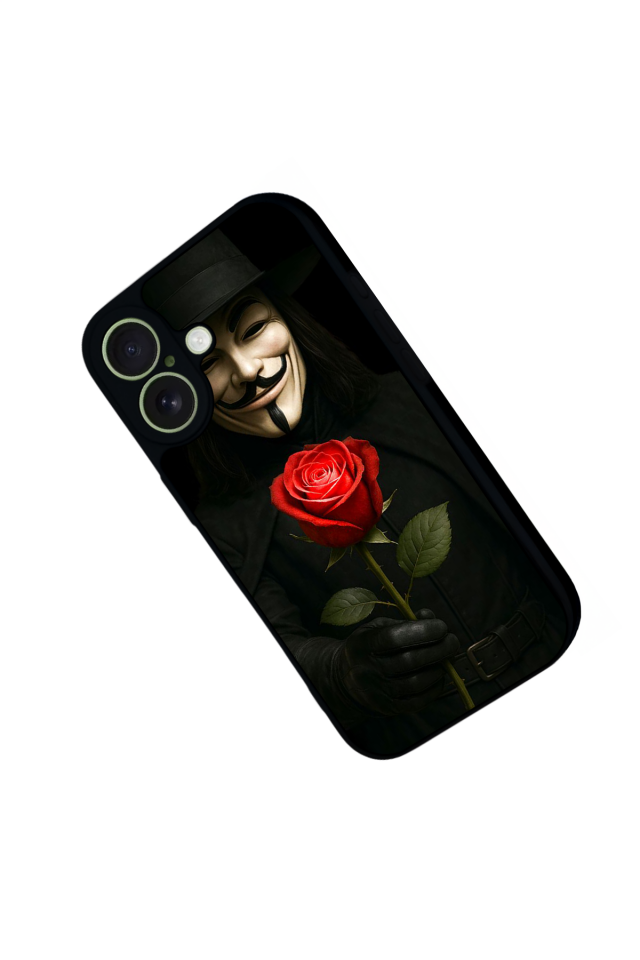 iPhone 17 Uyumlu Vendetta Tasarımlı Glossy Premium Kılıf