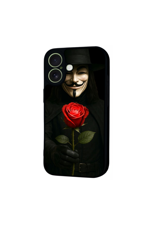 iPhone 17 Uyumlu Vendetta Tasarımlı Glossy Premium Kılıf