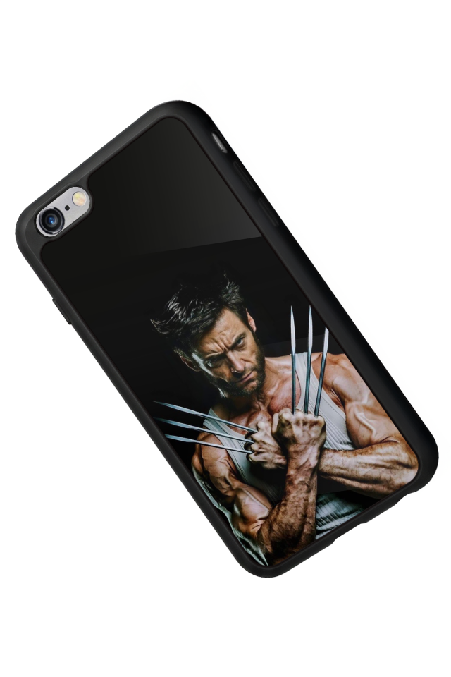 iPhone 6 Plus Uyumlu Wolverine Tasarımlı Glossy Premium Kılıf