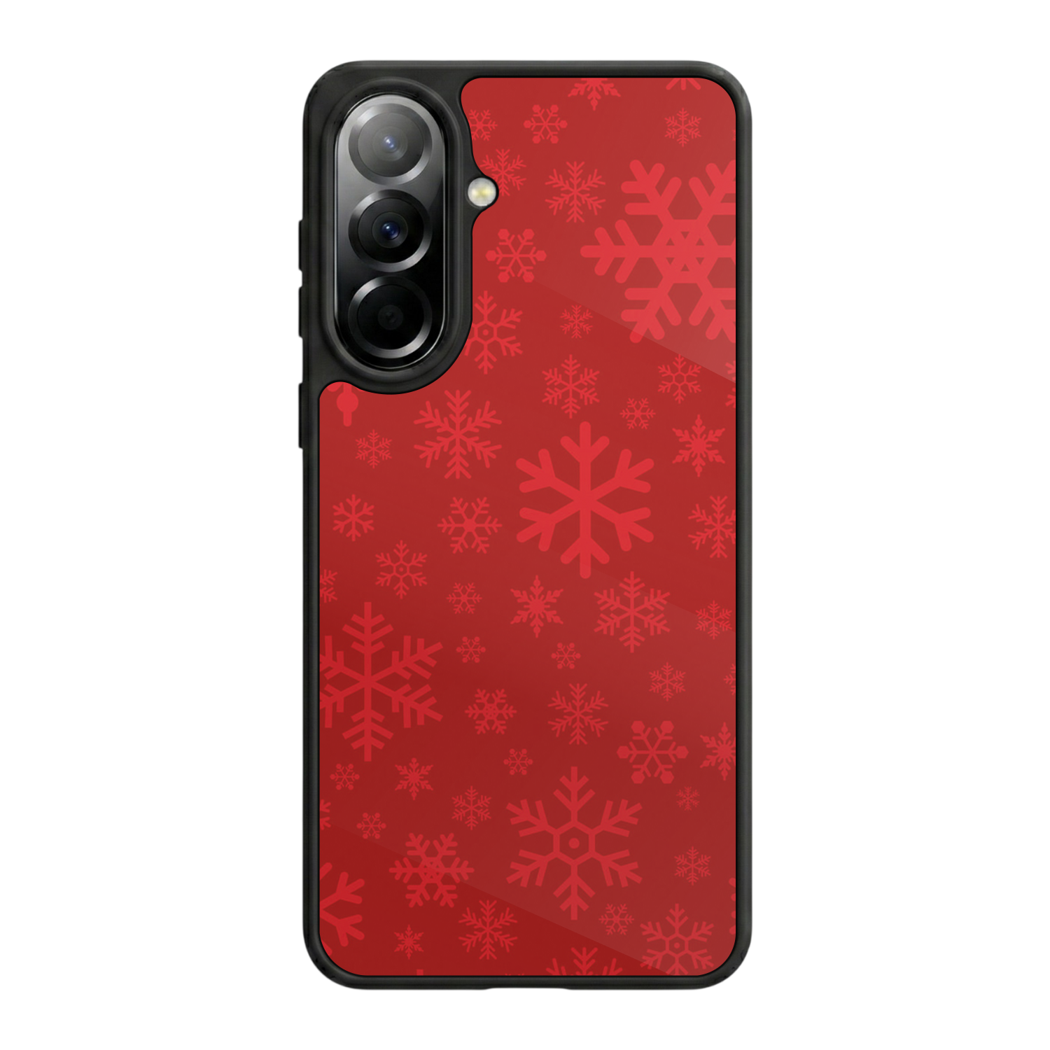 Samsung Galaxy A37 Uyumlu Yilbasi Christmas Tasarımlı Glossy Premium Kılıf