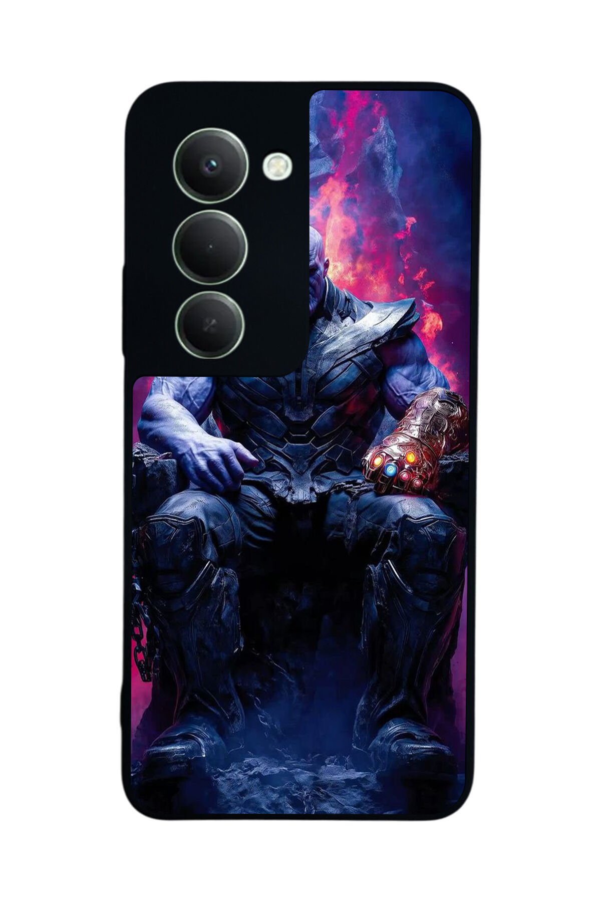 Xiaomi Redmi 15 5G Uyumlu Thanos Tasarımlı Glossy Premium Kılıf