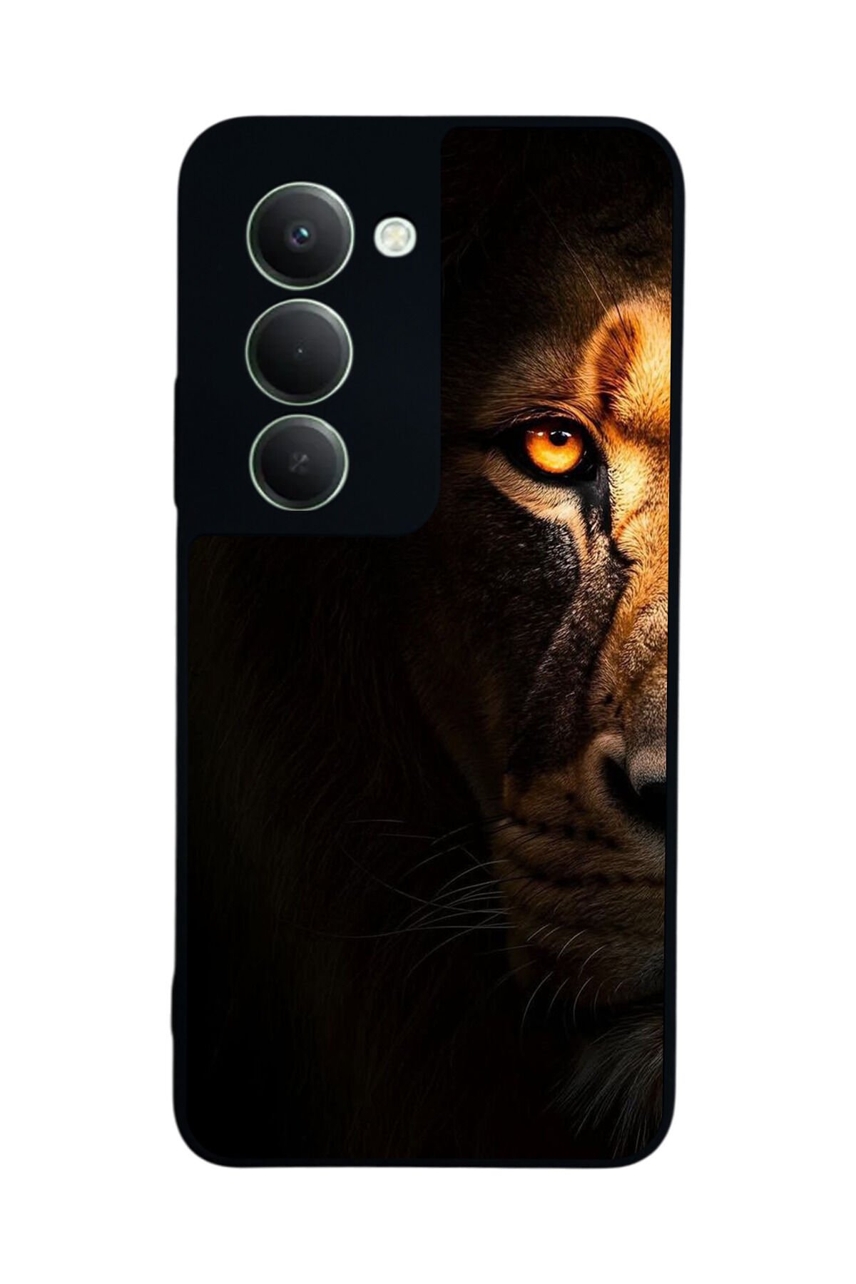 Xiaomi Redmi 15 5G Uyumlu Aslan Tasarımlı Glossy Premium Kılıf