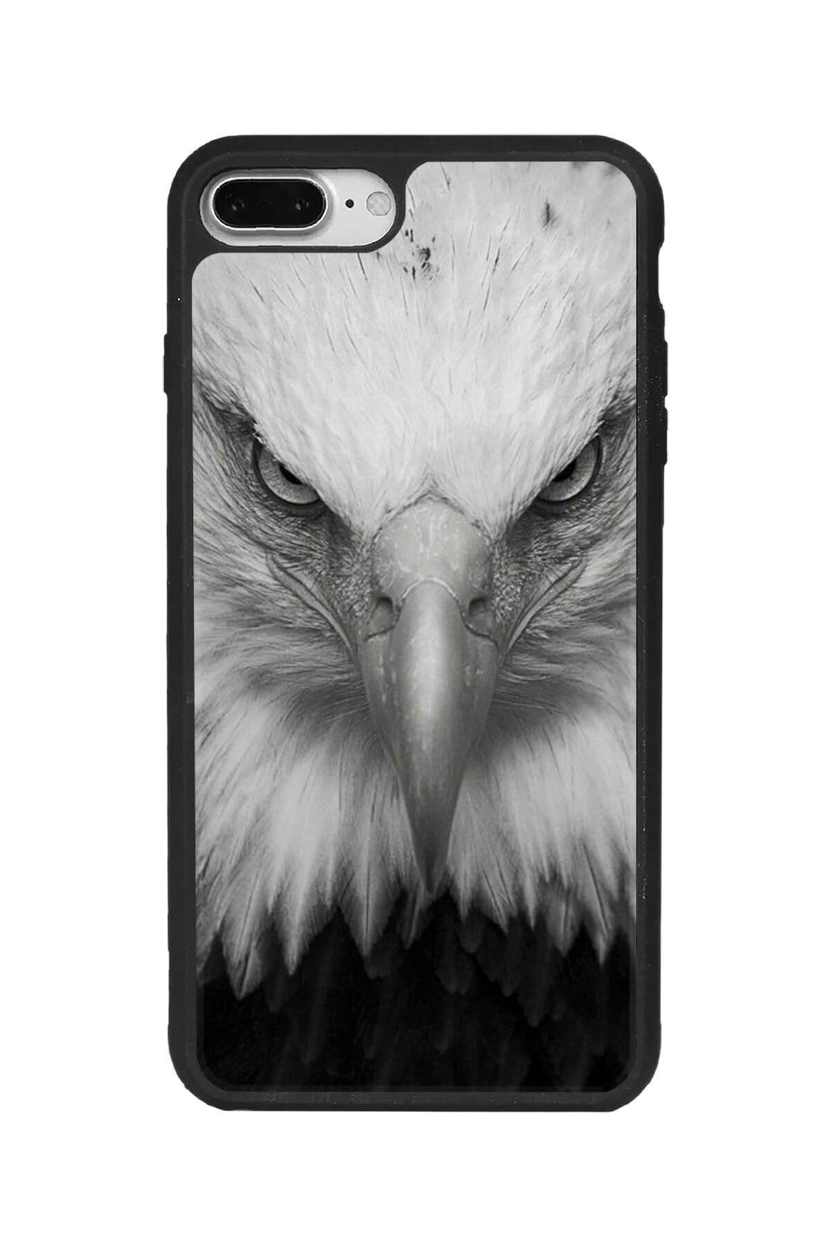 Apple iPhone 7 Plus Siyah Silikon Kılıf Çiziklere ve Darbelere Karşı Koruma